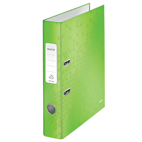 BIBLIORAFT PLASTIFIAT 5CM 180GRADE VERDE WOW LEITZ