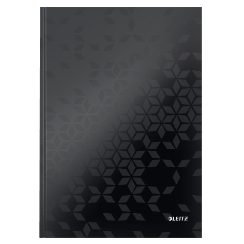 CAIET BIROU A4 AR NEGRU COPERTA CARTON WOW LEITZ