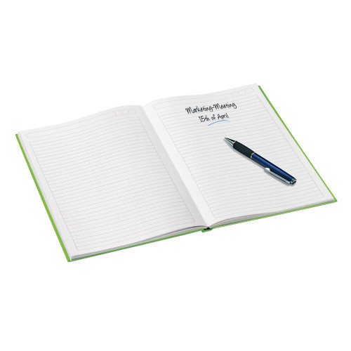 CAIET BIROU A4 DR VERDE COPERTA CARTON WOW LEITZ