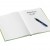 CAIET BIROU A4 DR VERDE COPERTA CARTON WOW LEITZ