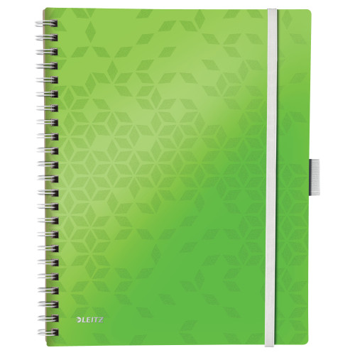 CAIET BIROU SPIRA A4 AR VERDE COPERTA PP BE MOBILE WOW LEIT