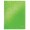 CAIET BIROU SPIRA A4 DR VERDE COPERTA PP WOW LEITZ