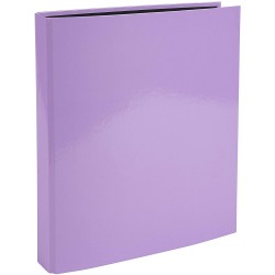 CAIET MECANIC A4 2 INELE 25MM PP AQUAREL LILA EXACOMPTA