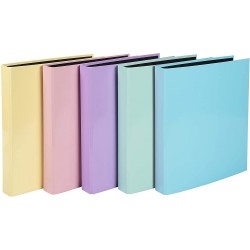 CAIET MECANIC A4 2 INELE 25MM PP AQUAREL VERDE PASTEL EXACOMPTA