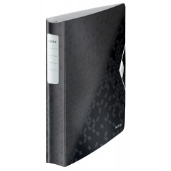 CAIET MECANIC A4 4 INELE 30MM/52MM NEGRU SOFTCLICK LEITZ