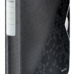 CAIET MECANIC A4 4 INELE 30MM/52MM NEGRU SOFTCLICK LEITZ
