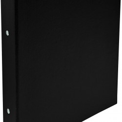 CAIET MECANIC A5 2 INELE 25MM PP NEGRU EXACOMPTA