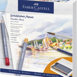 CREIOANE COLORATE AQUARELLE 38+2 CULORI GOLDFABER STUDIO FABER