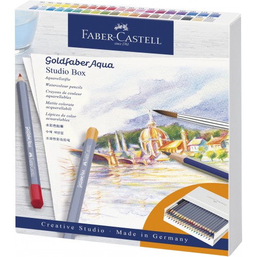 CREIOANE COLORATE AQUARELLE 38+2 CULORI GOLDFABER STUDIO FABER