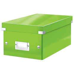 CUTIE PENTRU DVD-URI VERDE CLICK&STORE LEITZ