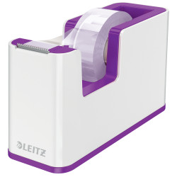 DISPENSER BANDA ADEZIVA 19MM*33M MOV/ALB WOW LEITZ
