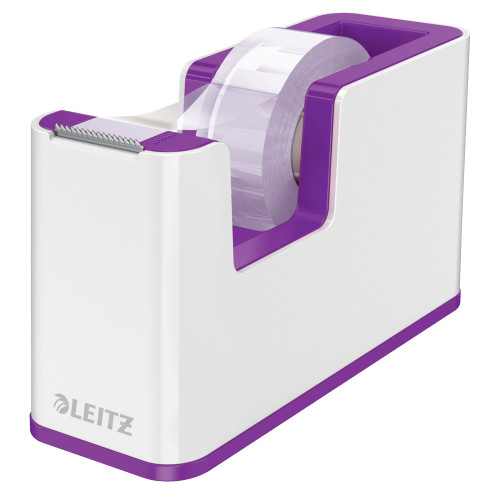 DISPENSER BANDA ADEZIVA 19MM*33M MOV/ALB WOW LEITZ