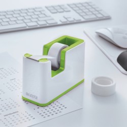 DISPENSER BANDA ADEZIVA 19MM*33M VERDE/ALB WOW LEITZ