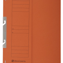 DOSAR CARTON INCOPCIAT 1/2 PORTOCALIU FALKEN/EXACOMPTA