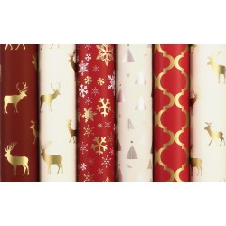 HARTIE AMBALAJ ROLA 70CM X 2M WINTER CHARM ROTOLUX