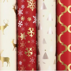 HARTIE AMBALAJ ROLA 70CM X 2M WINTER CHARM ROTOLUX