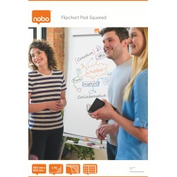 HARTIE FLIPCHART MATEM. 65*95.5 CM 60G 20 FILE NOBO