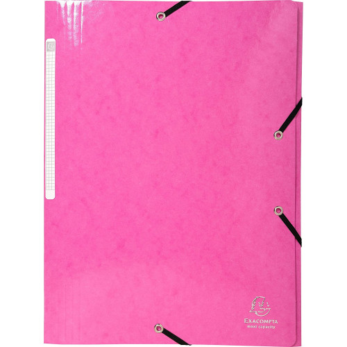 MAPA CARTON CU ELASTIC 600G ROZ EXACOMPTA