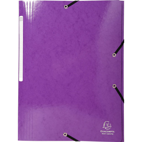 MAPA CARTON CU ELASTIC 600G VIOLET EXACOMPTA