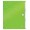 MAPA PLASTIC 12 COMPARTIMENTE VERDE WOW LEITZ