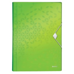 MAPA PLASTIC 6 COMPARTIMENTE VERDE TIP PROIECT WOW LEITZ