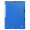 MAPA PLASTIC CU ELASTIC SI ETICH COTOR A4 BLEU EXACOMPTA
