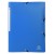 MAPA PLASTIC CU ELASTIC SI ETICH COTOR A4 BLEU EXACOMPTA