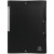 MAPA PLASTIC CU ELASTIC SI ETICH COTOR A4 NEAGRA EXACOMPTA