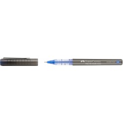ROLLER FREE INK NEEDLE 0.5MM ALBASTRU FABER-CASTELL