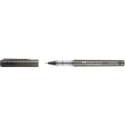 ROLLER FREE INK NEEDLE 0.7MM NEGRU FABER-CASTELL