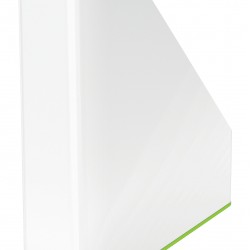 SUPORT DOCUMENTE PLASTIC VERDE METALIZAT/ALB WOW LEITZ