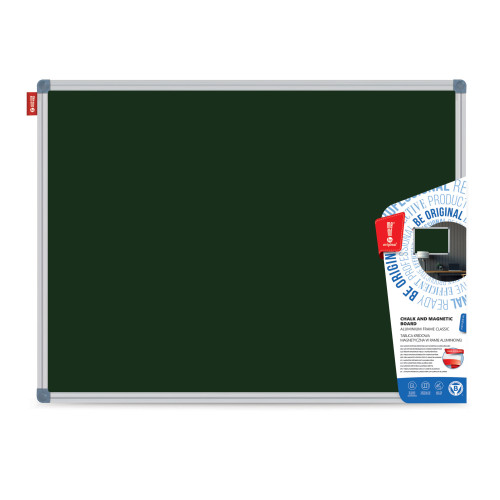 TABLA CRETA VERDE MAGNETICA 100*150 CM RAMA ALUMINIU MEMO BE