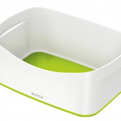 TAVITA DEPOZITARE ALB/VERDE MYBOX LEITZ