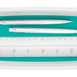 TAVITA ORGANIZER LUNGA ALB/TURCOAZ MYBOX LEITZ
