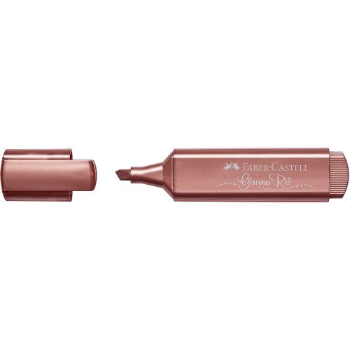 TEXTMARKER ROSU METALIZAT 1546 FABER-CASTELL