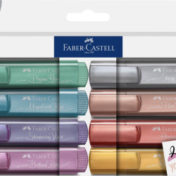 TEXTMARKER SET 8 METALIZAT FABER-CASTELL