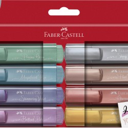 TEXTMARKER SET 8 METALIZAT II FABER-CASTELL