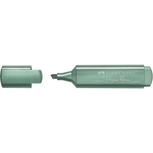 TEXTMARKER VERDE METALIZAT 1546 FABER-CASTELL