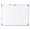 WHITEBOARD MAGNETIC 45*60 CM DELI
