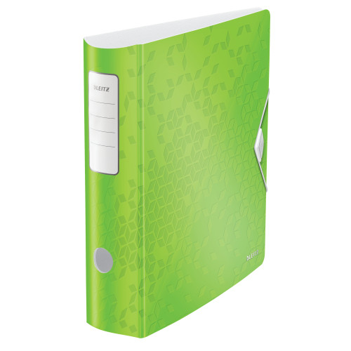 BIBLIORAFT PLASTIFIAT 7.5CM 180GRADE VERDE ACTIVE WOW LEITZ
