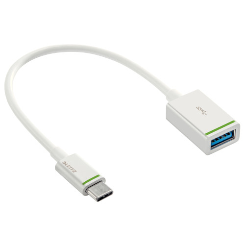 CABLU ADAPTOR USB 15CM ALB COMPLETE LEITZ