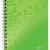 CAIET BIROU SPIRA A5 AR VERDE COPERTA PP WOW LEITZ