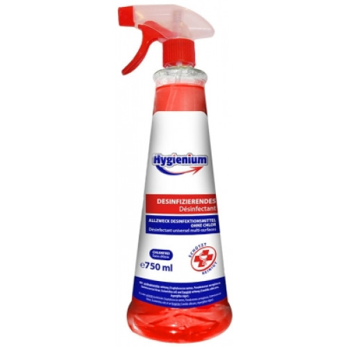 DEZINFECTANT SUPRAFETE CU PULVERIZATOR 750ML HYGIENIUM