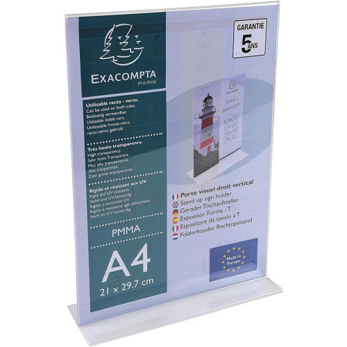 DISPLAY PREZENTARE A4 PORTRET T EXACOMPTA