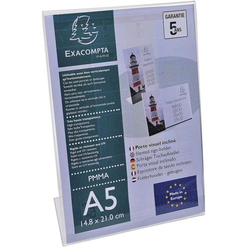 DISPLAY PREZENTARE A5 PORTRET L EXACOMPTA