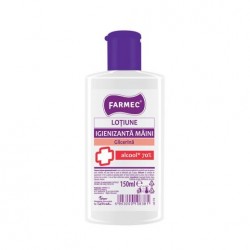 LOTIUNE DEZINFECTANTA MAINI 150ML FARMEC