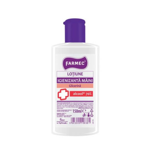 LOTIUNE DEZINFECTANTA MAINI 150ML FARMEC