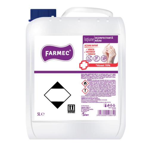 LOTIUNE DEZINFECTANTA MAINI 5L FARMEC