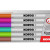 MARKER WHITEBOARD SET 6 SLIM KORES