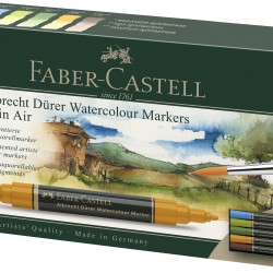 SET 5 MARKERE SOLUBILE PEISAJ A.DURER FABER-CASTELL